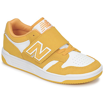 Schuhe Kinder Sneaker Low New Balance 480 Gelb / Weiss