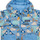 Kleidung Kinder Daunenjacken Patagonia BABY REVERSIBLE DOWN SWEATER HOODY Blau