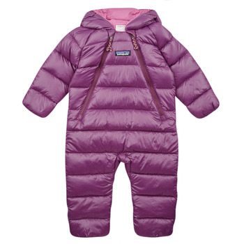 Kleidung Mädchen Overalls / Latzhosen Patagonia INFANT HI-LOFT DOWN SWEATER BUNTING Violett