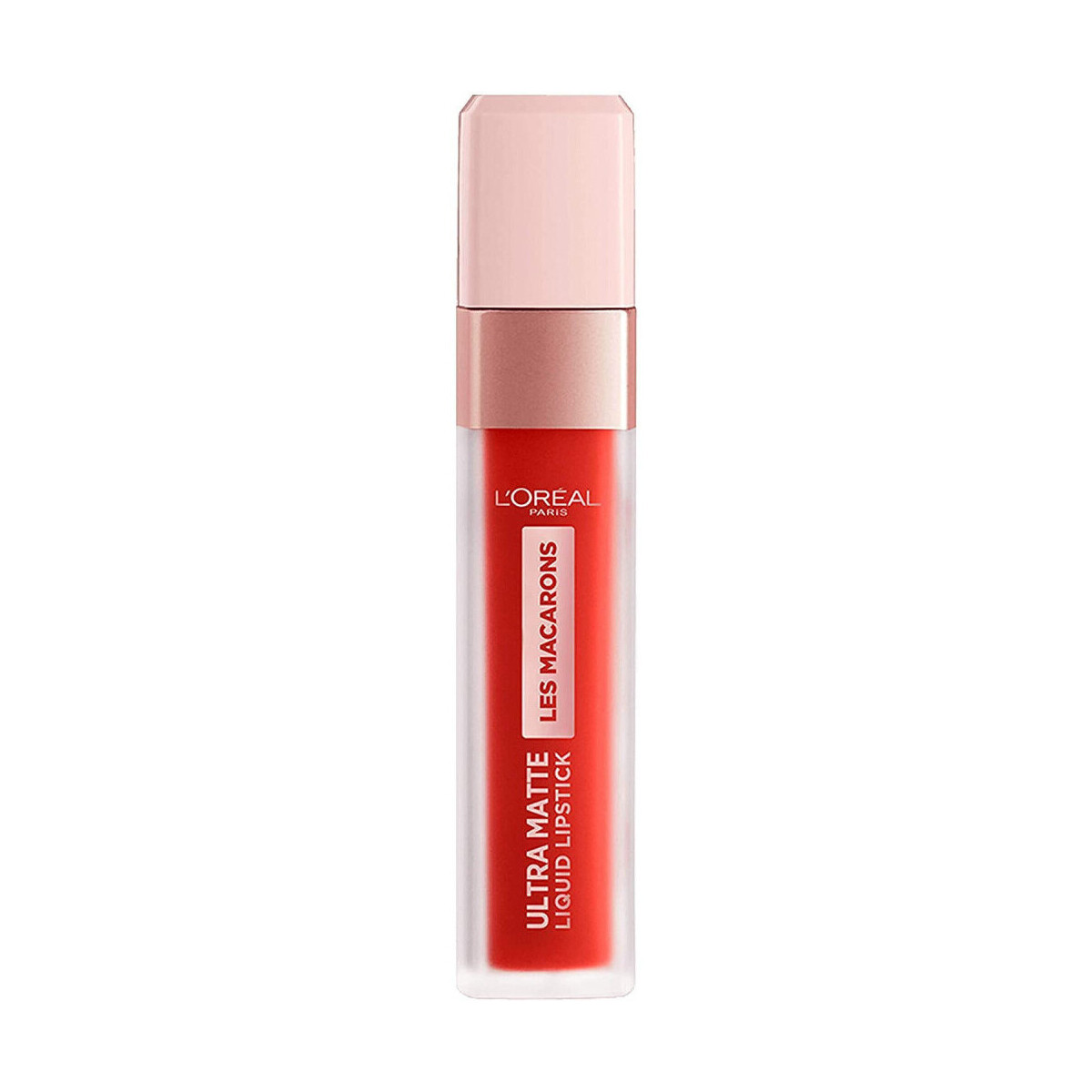 Beauty Damen Lippenstift L'oréal Unfehlbarer ultramatter Lippenstift Les Macarons Rot