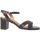 Schuhe Damen Sandalen / Sandaletten Folies 1232@ Schwarz