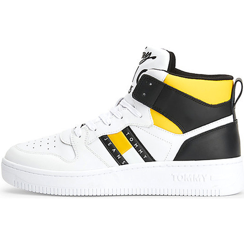 Schuhe Herren Sneaker Tommy Hilfiger EM0EM01142-YBR Weiss