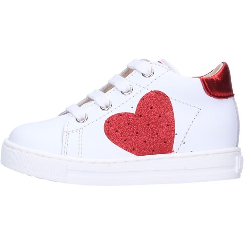 Schuhe Kinder Sneaker Falcotto HEART-01-1N10 Weiss