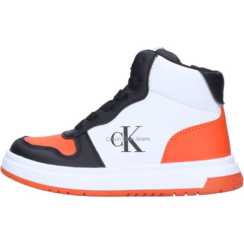 Schuhe Kinder Sneaker Calvin Klein Jeans V3X9-80342-Y144 Weiss