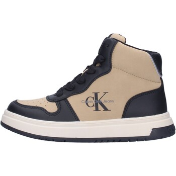 Schuhe Kinder Sneaker Calvin Klein Jeans V3X9-80341-A032 Schwarz