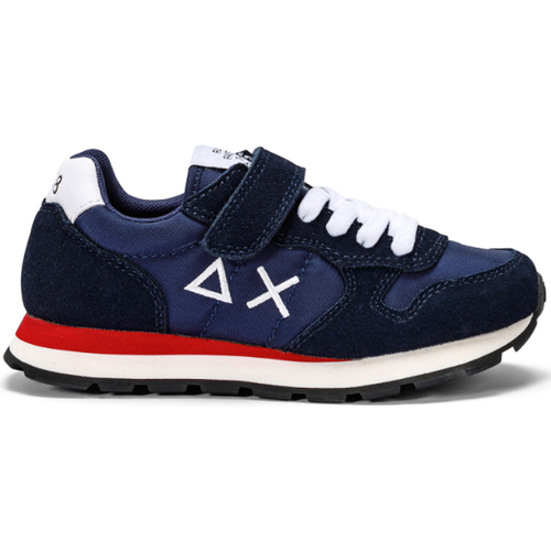 Schuhe Kinder Sneaker Sun68 Z33301-07 Blau
