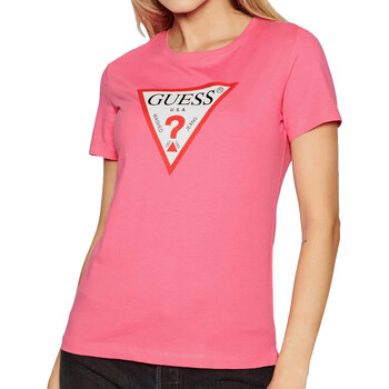 Kleidung Damen T-Shirts & Poloshirts Guess W1YI1B-I3Z11 Rosa