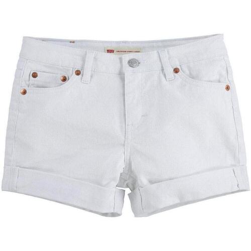 Kleidung Mädchen Shorts / Bermudas Levi's  Weiss
