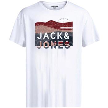Kleidung Jungen T-Shirts Jack & Jones  Weiss