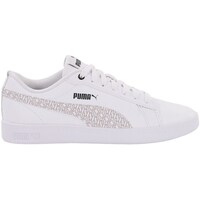 Schuhe Damen Sneaker Low Puma Smash V2 L Weiss