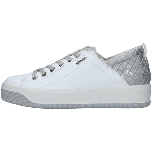 Schuhe Damen Sneaker High IgI&CO 3657211 Weiss