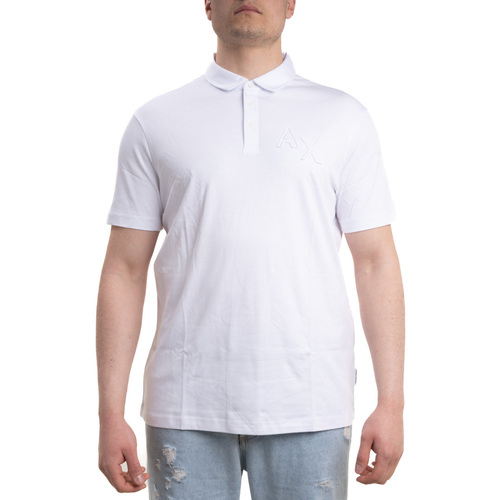 Kleidung Herren T-Shirts & Poloshirts EAX 3RZFHEZJZEZ Weiss