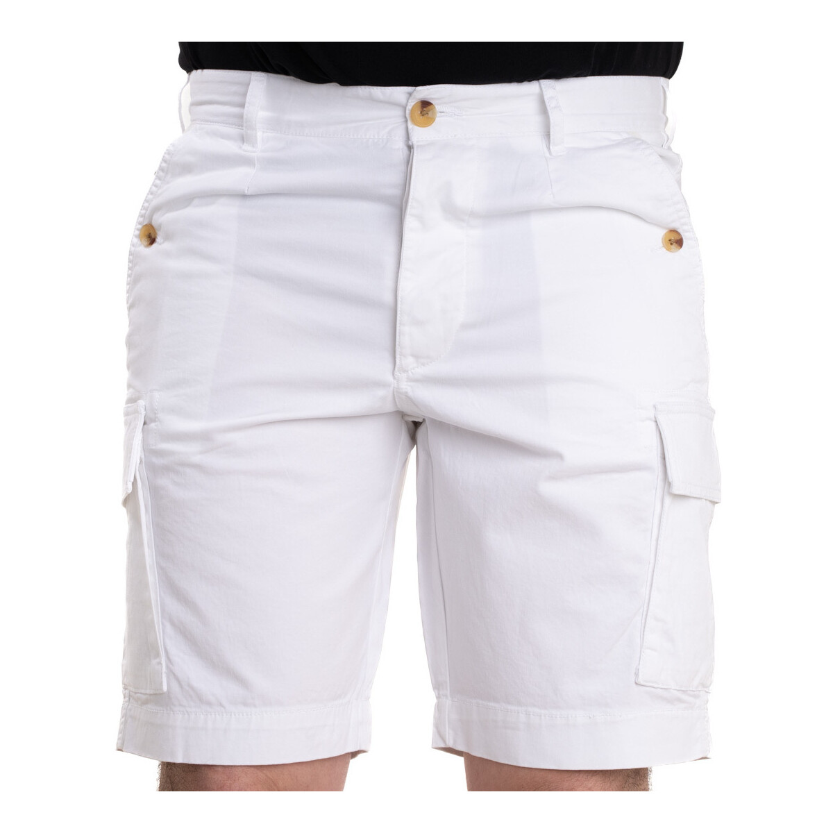 Kleidung Herren Shorts / Bermudas Blauer 23SBLUP04324 Weiss