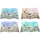 Home Schlüsselablage Signes Grimalt Quadratische Schmetterlingsplatte 4U Multicolor