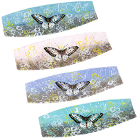 Home Schlüsselablage Signes Grimalt Schmetterlingsteller 4 Einheiten Multicolor