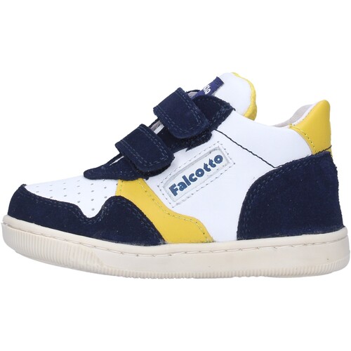 Schuhe Kinder Sneaker Falcotto KLIP VL-03-1C49 Weiss
