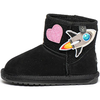 Schuhe Kinder Sneaker EMU K12748 Schwarz