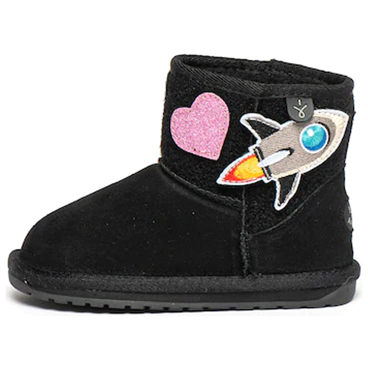 Schuhe Kinder Sneaker EMU K12748 Schwarz