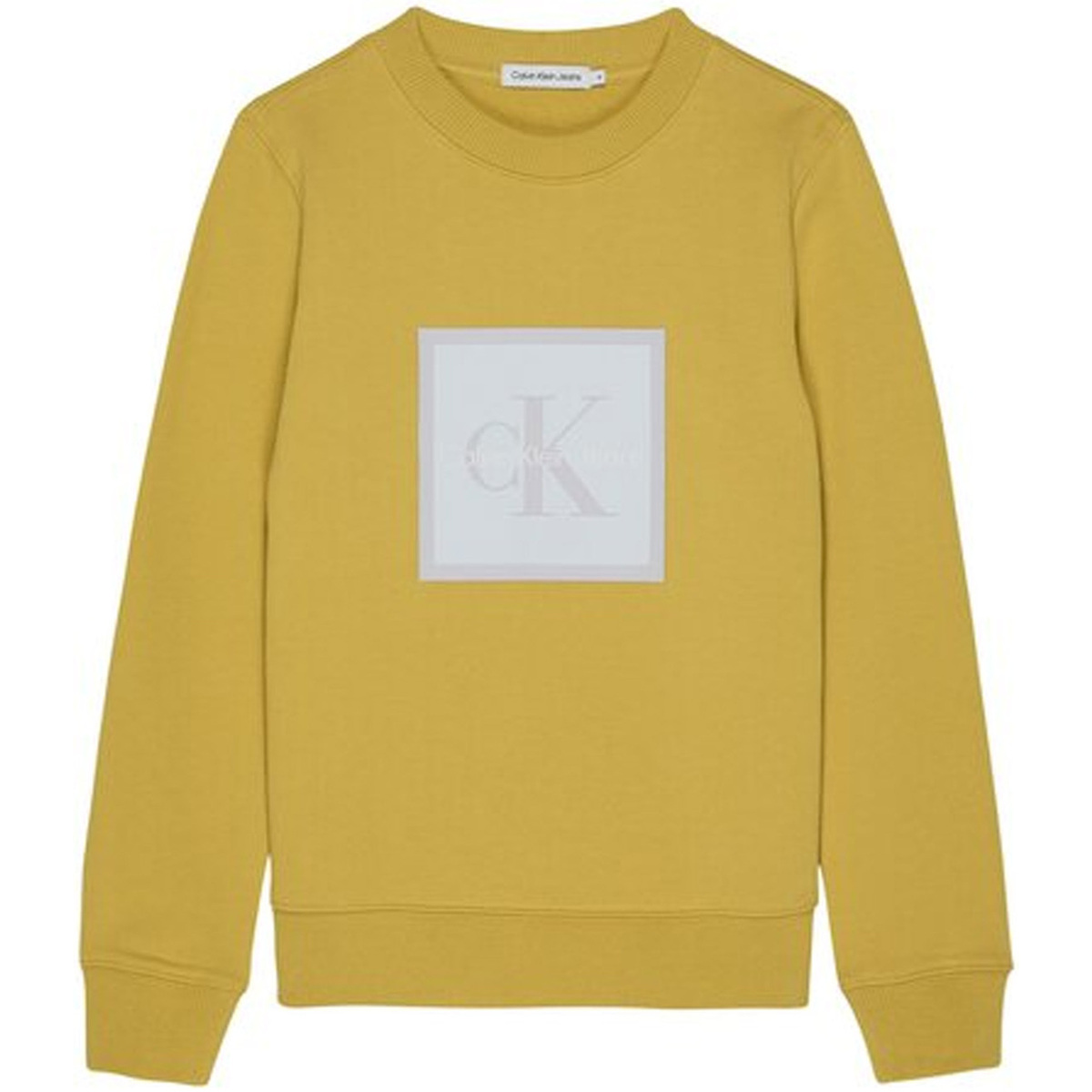 Kleidung Kinder Sweatshirts Calvin Klein Jeans IB0IB01571-ZAJ Gelb