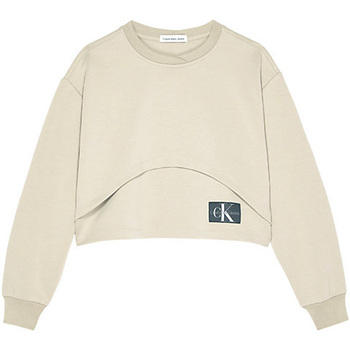 Kleidung Kinder Sweatshirts Calvin Klein Jeans IG0IG01875-PF2 Beige