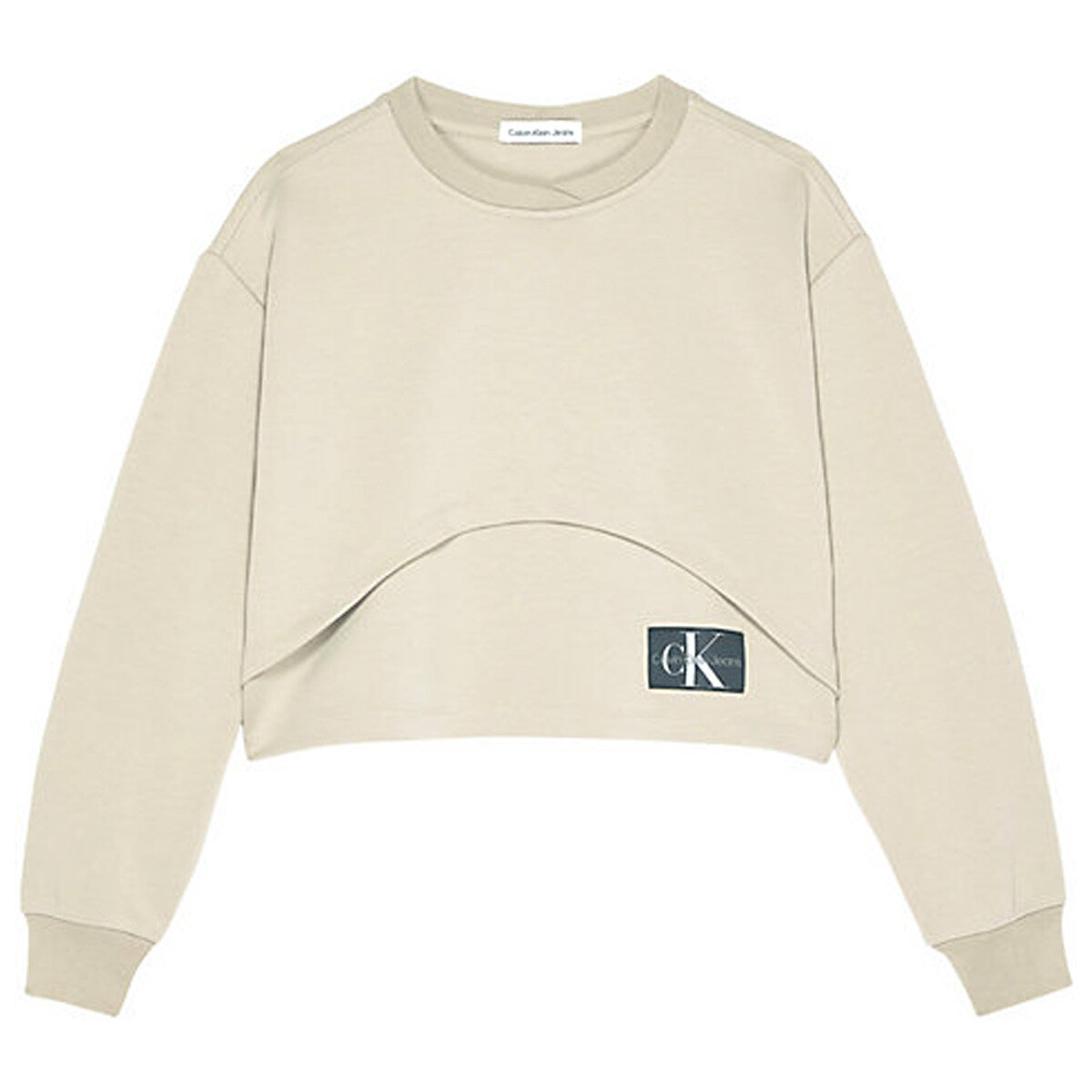 Kleidung Kinder Sweatshirts Calvin Klein Jeans IG0IG01875-PF2 Beige