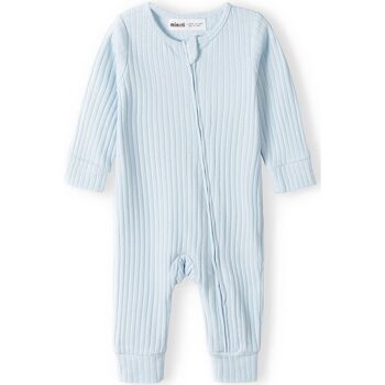 Kleidung Jungen Overalls / Latzhosen Minoti Schlafoverall langärmig für Babys (0-18m) Blau