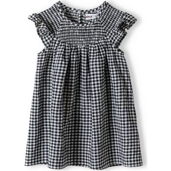 Kleidung Mädchen Kleider Minoti Kleid mit kurzen Ärmeln für Mädchen (3m-3y) Grau