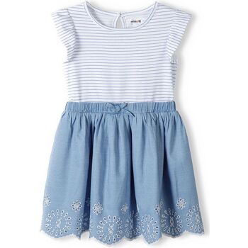 Kleidung Mädchen Kleider Minoti Kleid für Mädchen (12m-8y) Blau