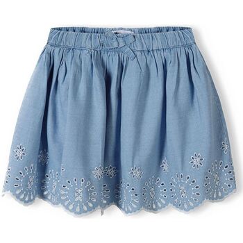 Kleidung Mädchen Shorts / Bermudas Minoti Hemd für Mädchen (12m-8y) Blau