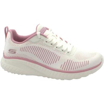 Schuhe Damen Sneaker Low Skechers SKE-CCC-117228-WPK Weiss
