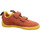 Schuhe Jungen Derby-Schuhe & Richelieu Affenzahn Klettschuhe Knit Happy Löwe 00397-50012 Orange