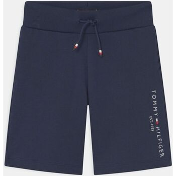 Kleidung Jungen Shorts / Bermudas Tommy Hilfiger KB0KB07116  ESSENTIAL SWEAT SHORT-DESERT NAVY Blau