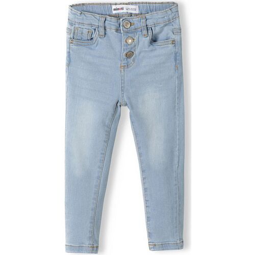 Kleidung Mädchen Jeans Minoti Skinny-Jeans für Mädchen (12m-14y) Blau