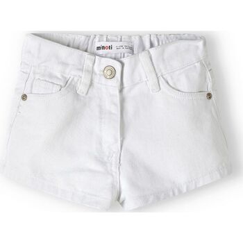 Kleidung Mädchen Shorts / Bermudas Minoti Jeansshorts für Mädchen (12m-14y) Weiss