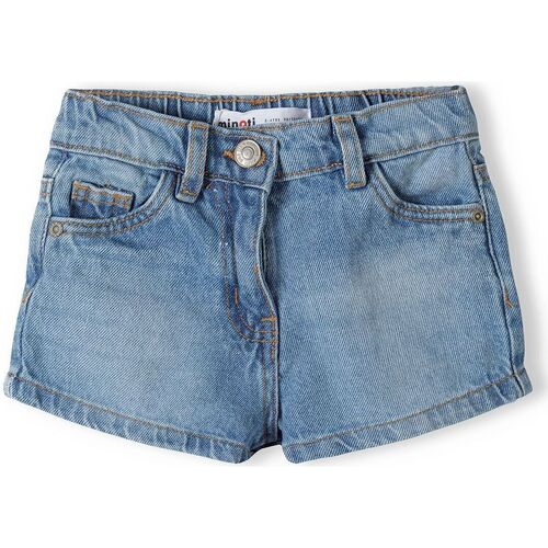 Kleidung Mädchen Shorts / Bermudas Minoti Jeansshorts für Mädchen (12m-14y) Blau