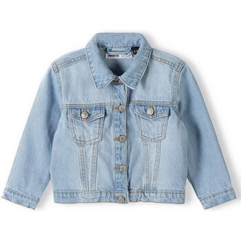 Kleidung Mädchen Jacken Minoti Jeansjacke für Mädchen (12m-14y) Blau