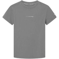 Kleidung Jungen T-Shirts & Poloshirts Pepe jeans  Grau