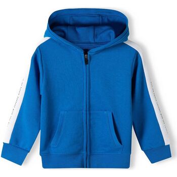 Kleidung Jungen Sweatshirts Minoti Hoodie mit Zipper für Jungen (12m-14y) Blau