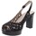 Schuhe Damen Pumps Valleverde VV-45381 Schwarz