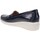 Schuhe Damen Slipper Valleverde VV-11300A Blau