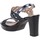Schuhe Damen Pumps Valleverde VV-45380 Blau
