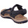 Schuhe Damen Wanderschuhe Earth Spirit Sandaletten 35006-F409 Blau