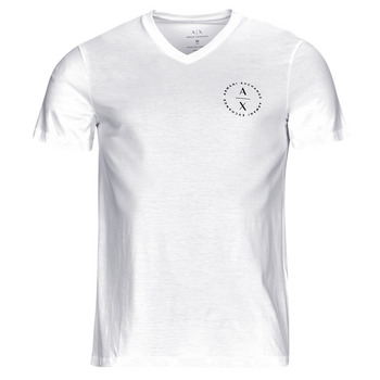 Kleidung Herren T-Shirts Armani Exchange 6RZTBD Weiss