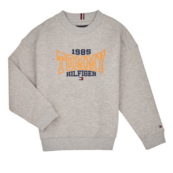 Kleidung Jungen Sweatshirts Tommy Hilfiger TOMMY 1985 VARSITY SWEATSHIRT Grau