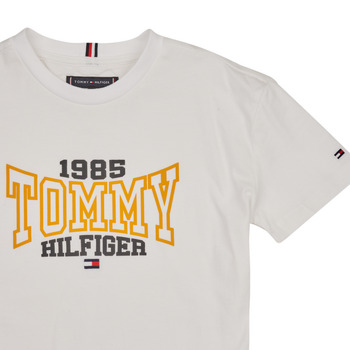 Tommy Hilfiger TOMMY 1985 VARSITY TEE S/S Weiss