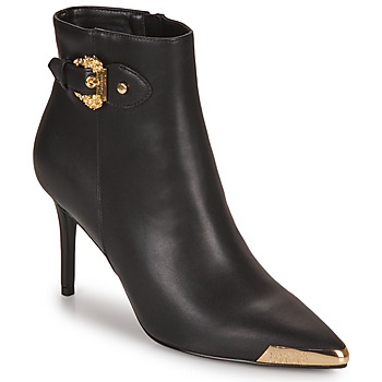 Schuhe Damen Low Boots Versace Jeans Couture 75VA3S57 Schwarz / Gold