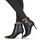 Schuhe Damen Low Boots Versace Jeans Couture 75VA3S57 Schwarz / Gold