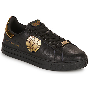 Schuhe Herren Sneaker Low Versace Jeans Couture 75YA3SK1 Schwarz / Gold