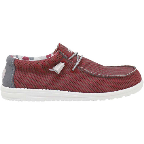 Schuhe Herren Derby-Schuhe & Richelieu HEYDUDE WALLY SOX TRIPPLE NEEDLE Rot