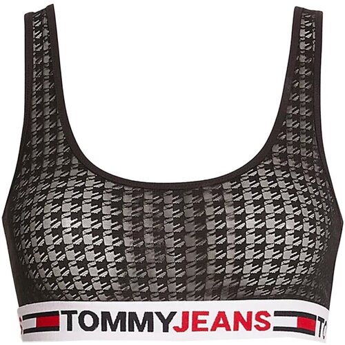Unterwäsche Damen Sport-BH Tommy Jeans UW0UW03827 Schwarz